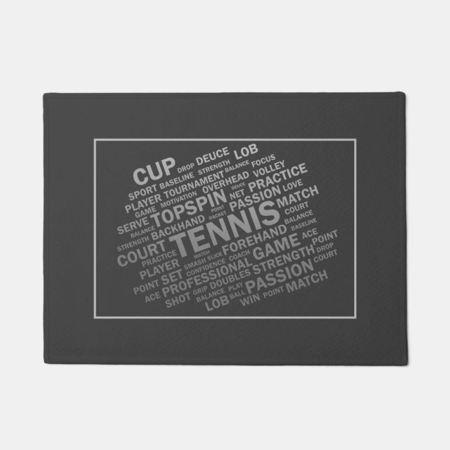 Felpudo Tenis (Anverso)