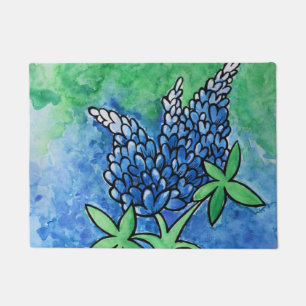 Felpudo Texas Bluebonnets