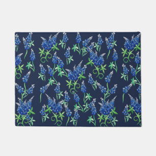 Felpudo Texas Bluebonnets Texan