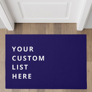 Felpudo Texto de personalizable