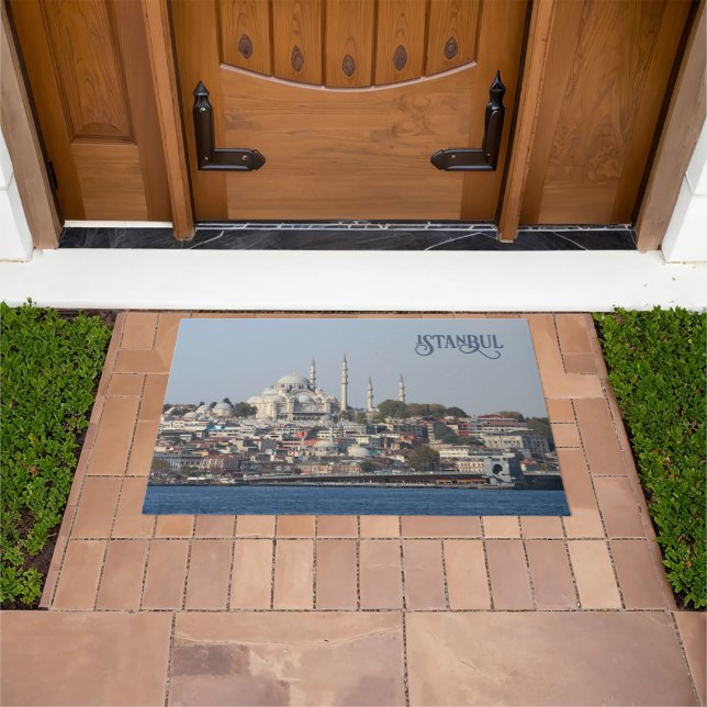 Felpudo Texto personalizado Estambul (Exterior)