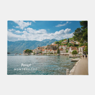 Felpudo Texto personalizado Montenegro