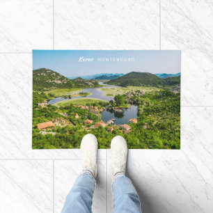 Felpudo Texto personalizado Montenegro