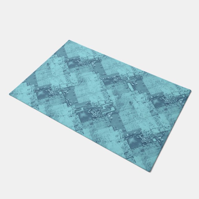 Felpudo Textura, agua y hielo. (Angular)
