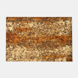 Felpudo Textura de barniz en madera áspera