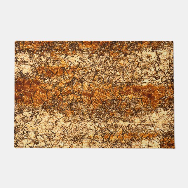Felpudo Textura de barniz en madera áspera (Anverso)