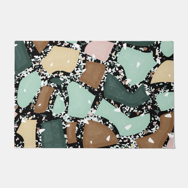 Felpudo Textura de granito de mármol (Anverso)