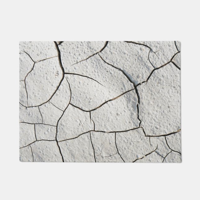 Felpudo Textura de Guay de la Tierra rota (Anverso)