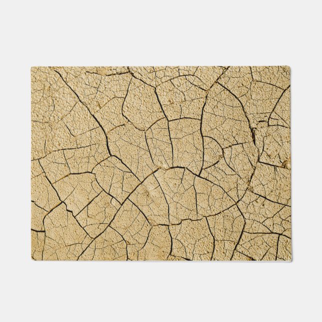 Felpudo Textura de Guay de tierra rota (Anverso)