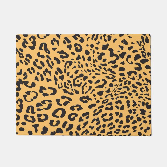 Felpudo Textura de leopardo (Anverso)