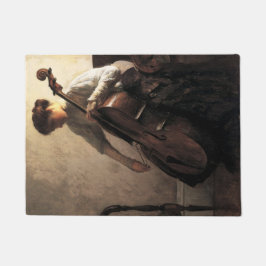 Felpudo The Cellist (por Joseph DeCamp)