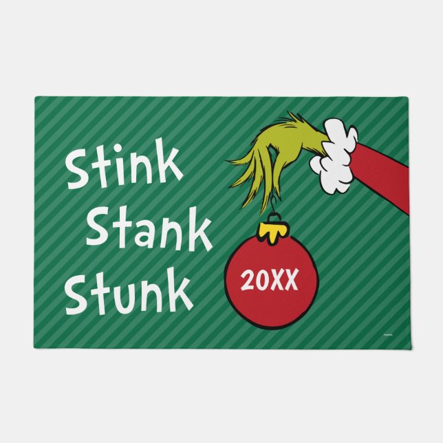 Felpudo The Grinch | Stink Stank Stunk (Anverso)