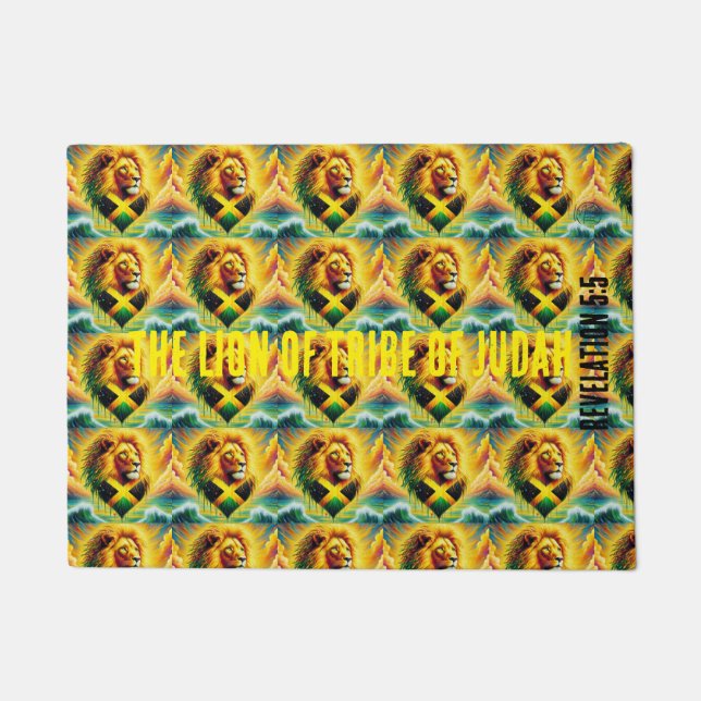 Felpudo The lion of tribe of Judah T-Shirt (Anverso)