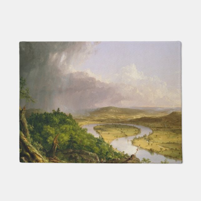 Felpudo Thomas Cole El Oxbow El Río Connecticut (Anverso)