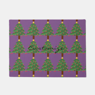 Felpudo Thunder_Cove de árbol de Navidad