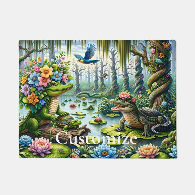 Felpudo Thunder_Cove de la ciénaga de la fantasía del liga (Anverso)