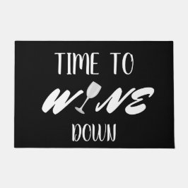 Felpudo Tiempo de bajar la velocidad - Cita divertida - Hu