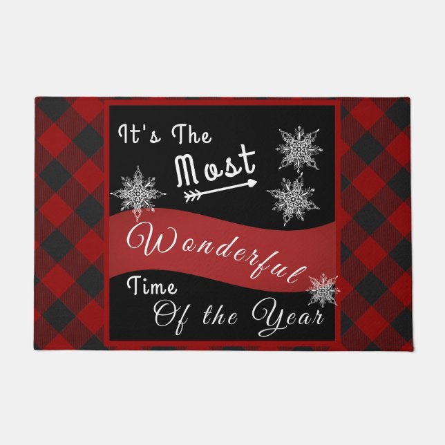 Felpudo Tiempo más maravilloso (Anverso)