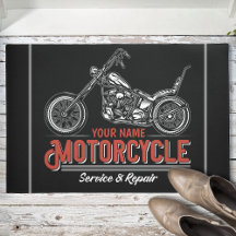 Tienda personalizada de reparación de motocicletas