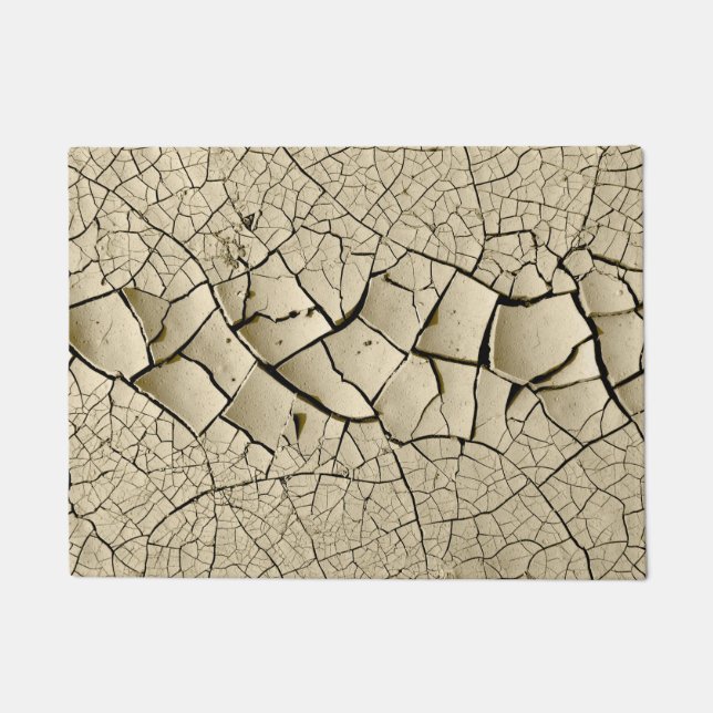 Felpudo Tierra seca y agrietada (Anverso)