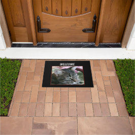 Felpudo Tigre Stripe Kitty Doormat