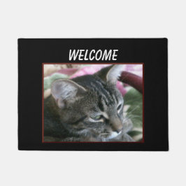 Felpudo Tigre Stripe Kitty Doormat