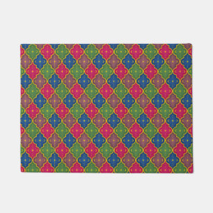 Felpudo Tile marroquí celeste (pequeña escala)
