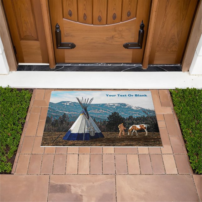 Felpudo Tipi - Campamento de Invierno (Exterior)