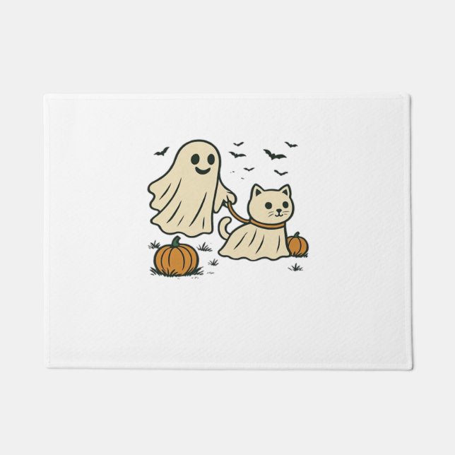 Felpudo Típico Ghost Ghost Ghost Cat Classic T-S (Anverso)