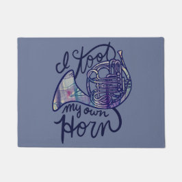 Felpudo Tiré mi propio cuerno