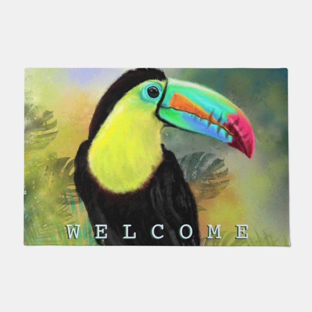 Felpudo Toco Toucan Doormat (Anverso)