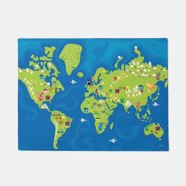 Felpudo Todo el mundo (Anverso)