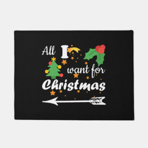 Felpudo Todo lo que quiero para Navidades Camisa Pareja
