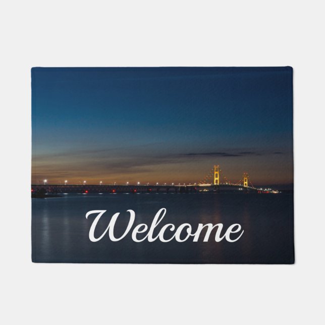 Felpudo Todopoderoso Mac De Noche Pano Bienvenida Doormat (Anverso)