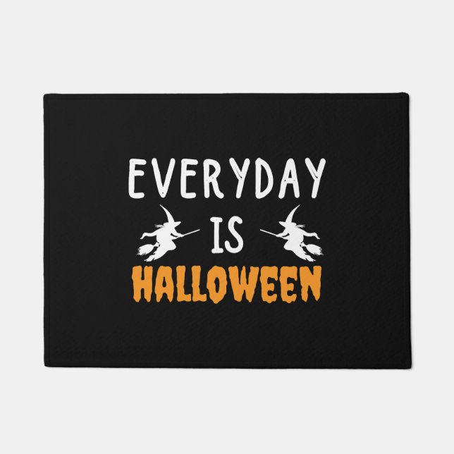 Felpudo todos los días halloween (Anverso)