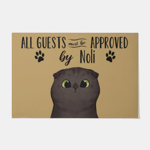 Felpudo Todos Los Invitados Deben Ser Aprobados Por Cat, P