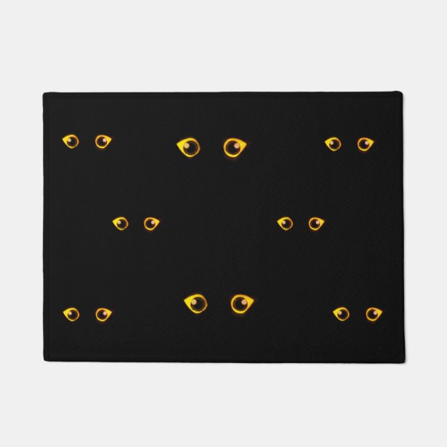 Felpudo Todos Los Ojos En Halloween (Anverso)