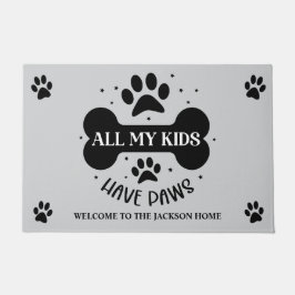 Felpudo Todos mis hijos tienen patas