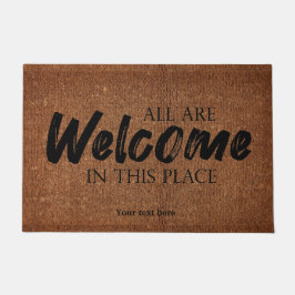 Felpudo Todos son bienvenidos doormat
