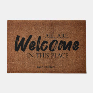 Felpudo Todos son bienvenidos doormat