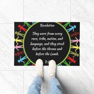 Felpudo Todos son bienvenidos doormat