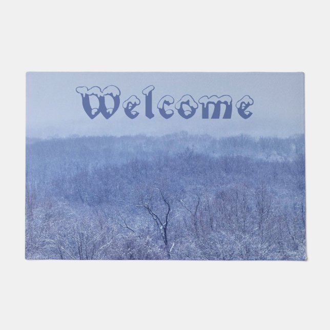 Felpudo Tonos azules (Anverso)