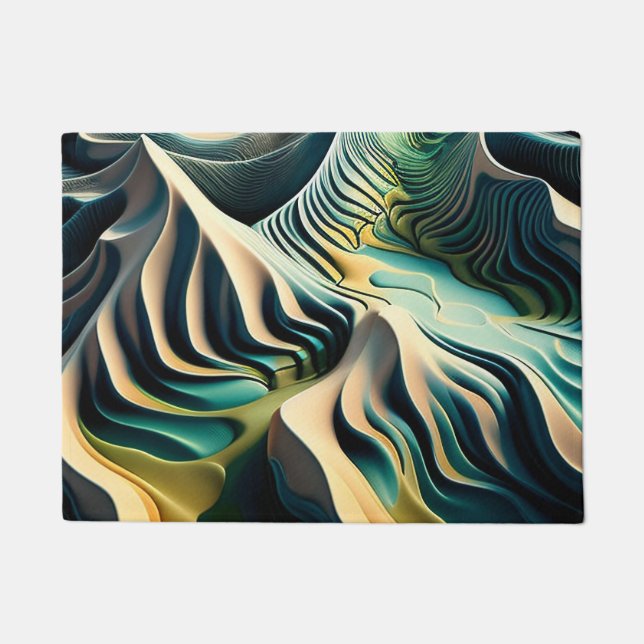 Felpudo Topographic Currents (Anverso)