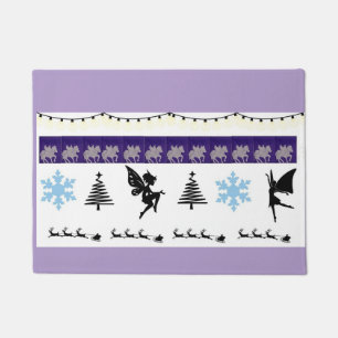 Felpudo Torrente de hadas para navidades