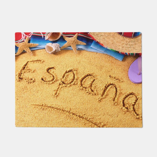 Felpudo Torrente de playa de España (Anverso)