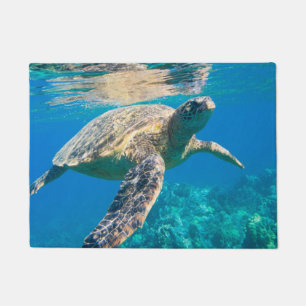 Felpudo Tortuga de mar de la natación