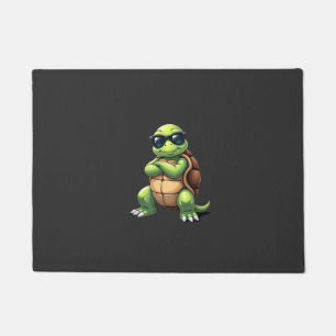 Felpudo Tortuga Marina Dabbing Amante de los Animales Salv