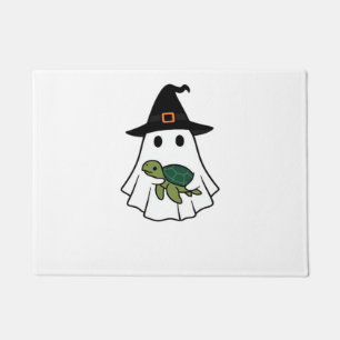 Felpudo Tortuga marina sombrero de bruja fantasma de Hallo