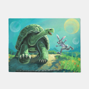 Felpudo Tortuga y el arte de las liebres