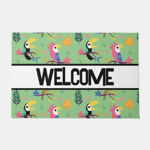 Felpudo Toucans & Parrotts